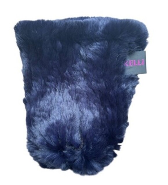 Kelli Kouri Women\'s Rabbit Fur Beanie Navy blue Hat One Size main image 5